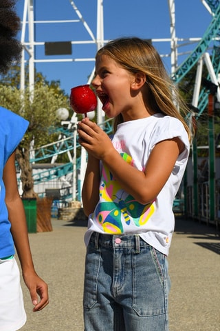 T-shirt - Bianco - Billieblush