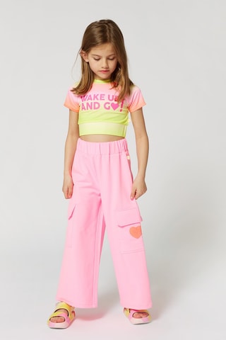 T-shirt tie and dye - Rosa