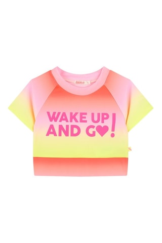 T-shirt tie and dye - Rosa