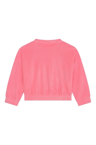 Felpa in velluto - Rosa - Billieblush