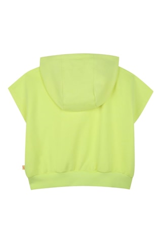 Felpa con cappuccio - Giallo