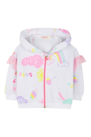 Felpa con cappuccio e pantaloni - Grigio chiaro