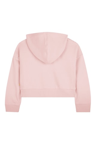 Felpa con cappuccio - Rosa cipria