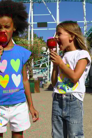 Shorts - Bianco - Billieblush