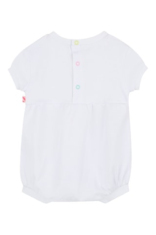 Tuta in cotone bio - Bianco