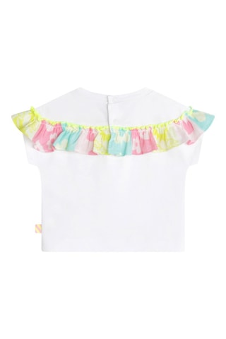 T-shirt e shorts - Bianco - Billieblush