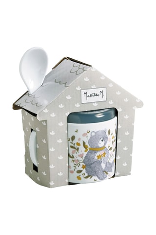 Gobelet à bec et cuillère Les malices de Léon et Arthur - 18 cl