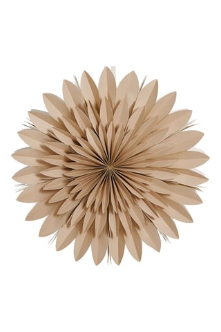 Décoration florale murale - Beige