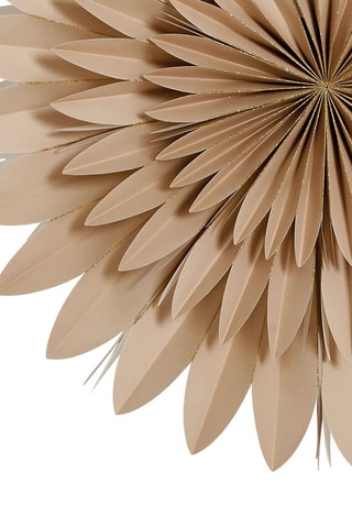 Décoration florale murale - Beige