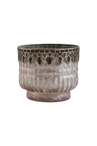 Photophore Jardin d'Ailleurs Rose givré