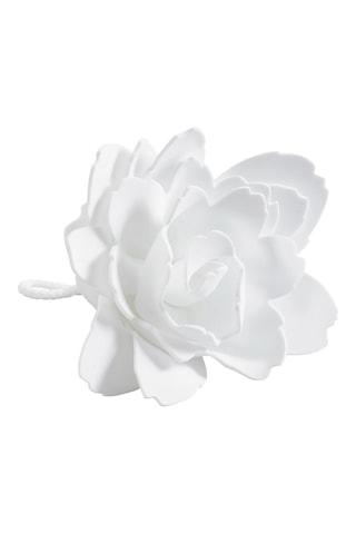Fleur de douche Pivoine - Blanc