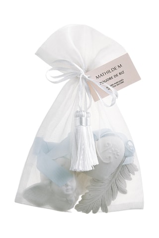 Pochon de 3 décors parfumés - Poudre de Riz