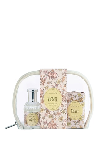 Trousse beauté Soleil Pastel - 3 produits