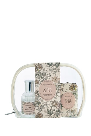 Trousse  beauté Voile de Lin - 3 produits