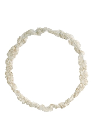 Couronne lumineuse - Écru - 50 cm