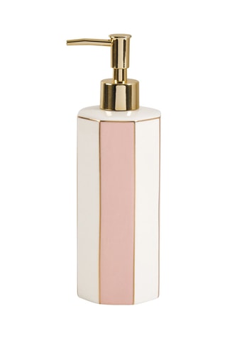 Distributeur de savon en céramique Madame de Récamier - Rose