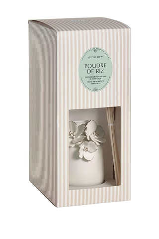 Bouquet parfumé d'ambiance en céramique Amour de Fleurs Poudre de Riz - 200 ml