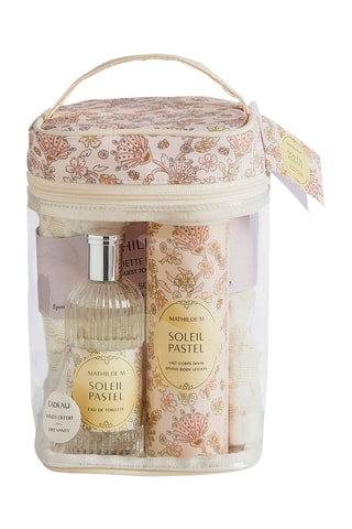 Vanity beauté Soleil Pastel - 4 pièces