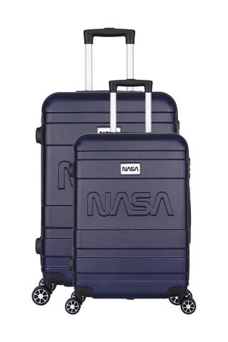 Handbagagetrolley en Weekendtrolley Endeavour (S/M) -  Marineblauw