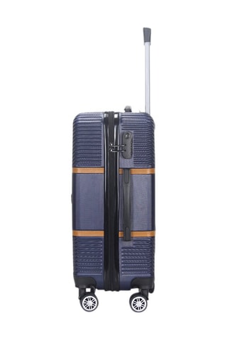 Handbagagetrolley Opéra Marineblauw en Camel