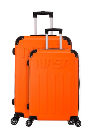 Handbagagetrolley en Weekendtrolley Voyager (S/M) Oranje
