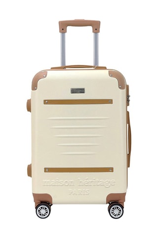 Weekendtrolley en Grote Trolley (M/L) Trocadero - Crèmekleurig