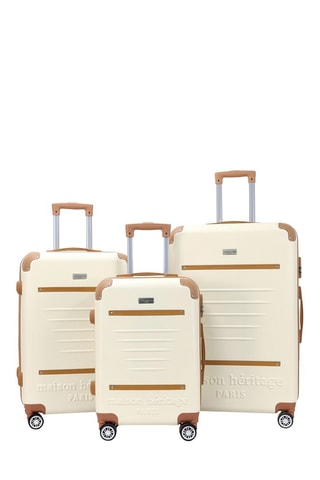 Set van 3 Trolleys (S/M/L) Trocadero - Crèmekleurig