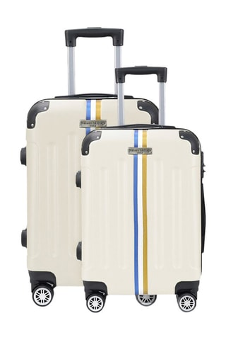 Handbagagetrolley en Grote Trolley Rivoli (S/L) - Crèmekleurig