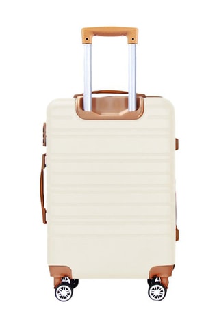 Weekendtrolley Madeleine (M) - Crèmekleurig