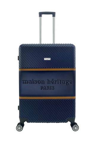 Weekendtrolley Opéra Marineblauw en Camel