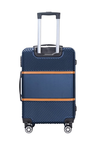 Weekendtrolley Opéra Marineblauw en Camel