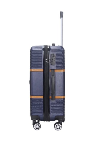 Weekendtrolley Opéra Marineblauw en Camel