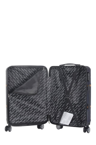 Weekendtrolley Opéra Marineblauw en Camel