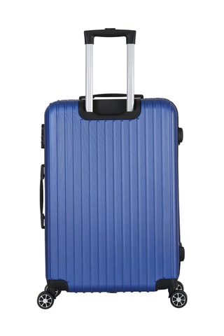Handbagagetrolley en Weekendtrolley (S/M) Bari - Blauw - 55/65 cm