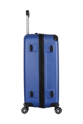 Handbagagetrolley en Weekendtrolley (S/M) Bari - Blauw - 55/65 cm