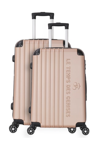 Weekendtrolley en Grote Trolley (M/L) Bari - Beige - 65/75 cm