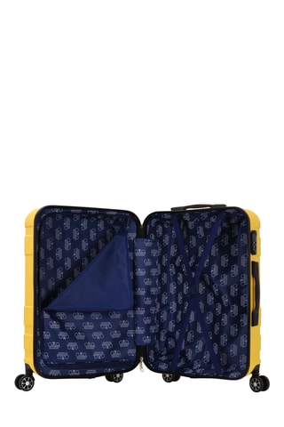 Weekendtrolley (M) Lyra - Geel - 65 cm