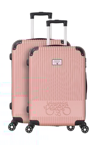 Weekendtrolley en Grote Trolley (S/L) Orika - Roze - 55/75 cm