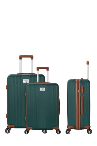 Set van 3 Trolleys (S/M/L) Palama - Groen - 55/65/75 cm