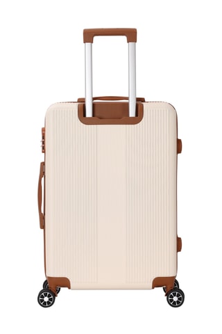 Handbagagetrolley en Weekendtrolley (S/M) Palama - Crèmekleurig - 55/65 cm