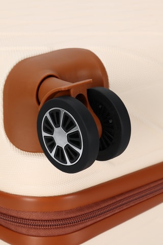 Handbagagetrolley (S) Prado - Crèmekleurig - 55 cm