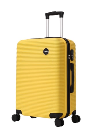 Weekendtrolley (M) Delta - Geel - 65 cm