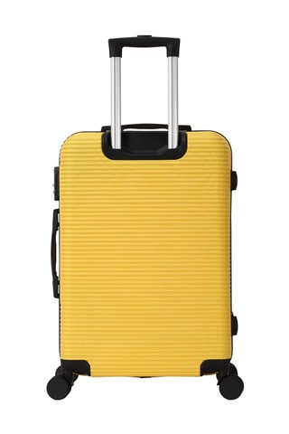 Weekendtrolley (M) Delta - Geel - 65 cm