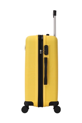 Weekendtrolley (M) Delta - Geel - 65 cm