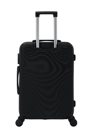 Handbagagetrolley en Weekendtrolley (S/M) Nasa Delta - Zwart - 55/65 cm