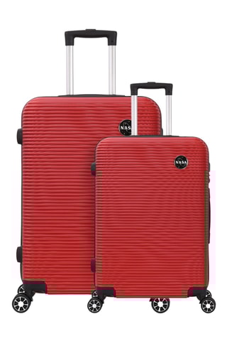 Weekendtrolley en Grote Trolley Nasa (S/L) Delta - Rood - 55/75 cm