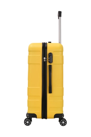 Weekendtrolley (M) Endea - Geel - 65 cm