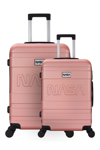 Weekendtrolley en Grote Trolley (M/L) Endea - Roze - 65/75 cm