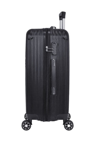 Weekendtrolley en Grote Trolley Nasa (S/L) Enter - Zwart - 55/75 cm