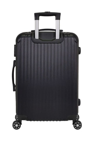 Grote Trolley (L) Enter - Zwart - 75 cm